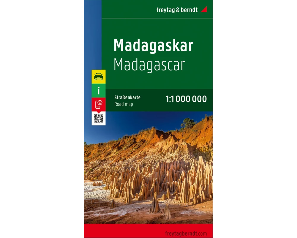 freytag & berndt Straßenkarte Madagaskar 1:1 Mio