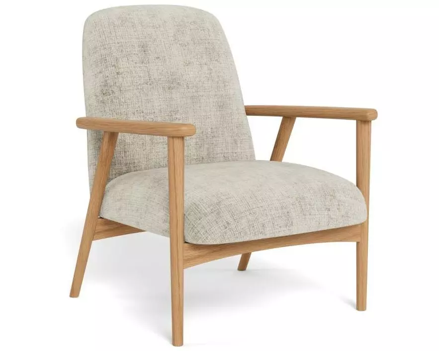 AC Design Sessel Auckland Beige, 71 x 84 x 83 cm