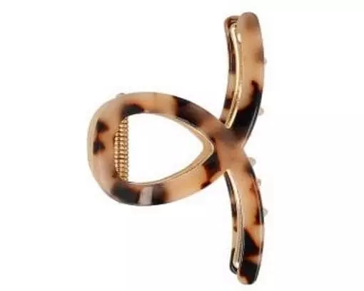 Parsa Beauty Haarklammer Metall T-Shell Gold