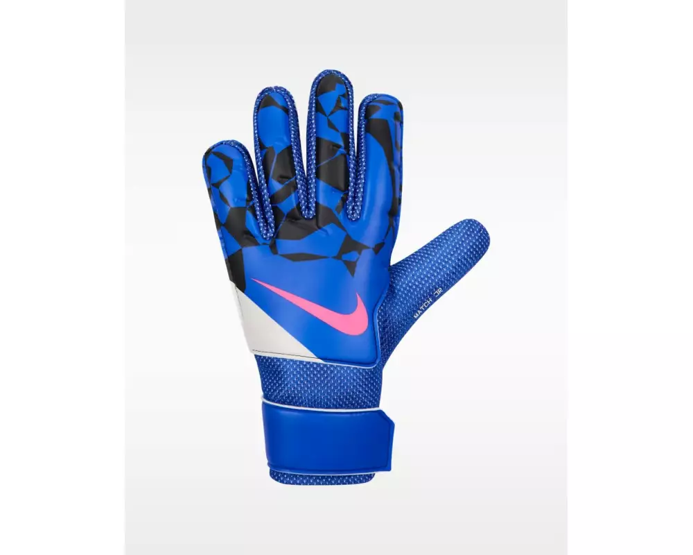 NIKE Torwarthandschuh Match Junior Blue/Black, 6