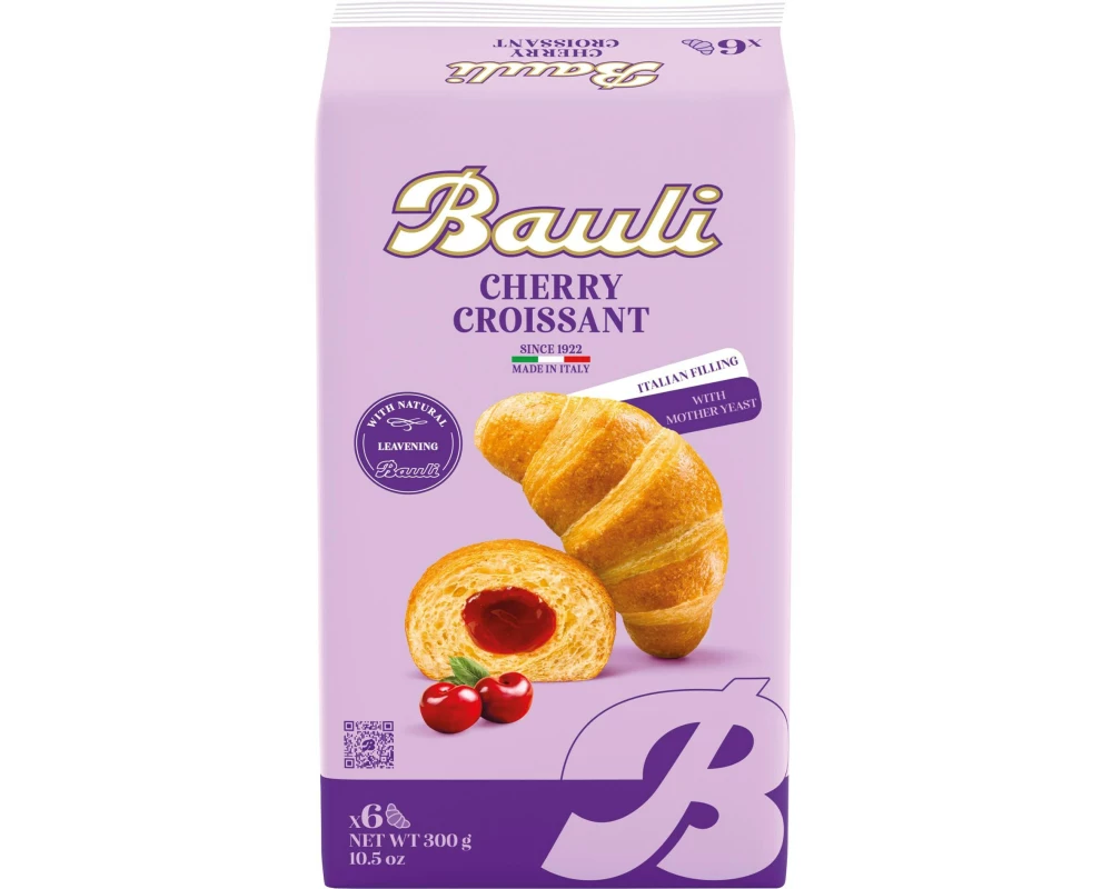 Bauli Croissant – Kirsche 6 Stück, 300 g