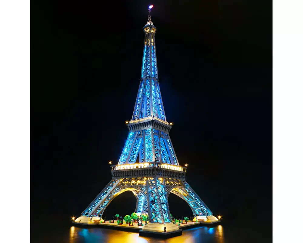 BrickBling LED-Licht-Set für LEGO Eiffelturm (10307) – RGB
