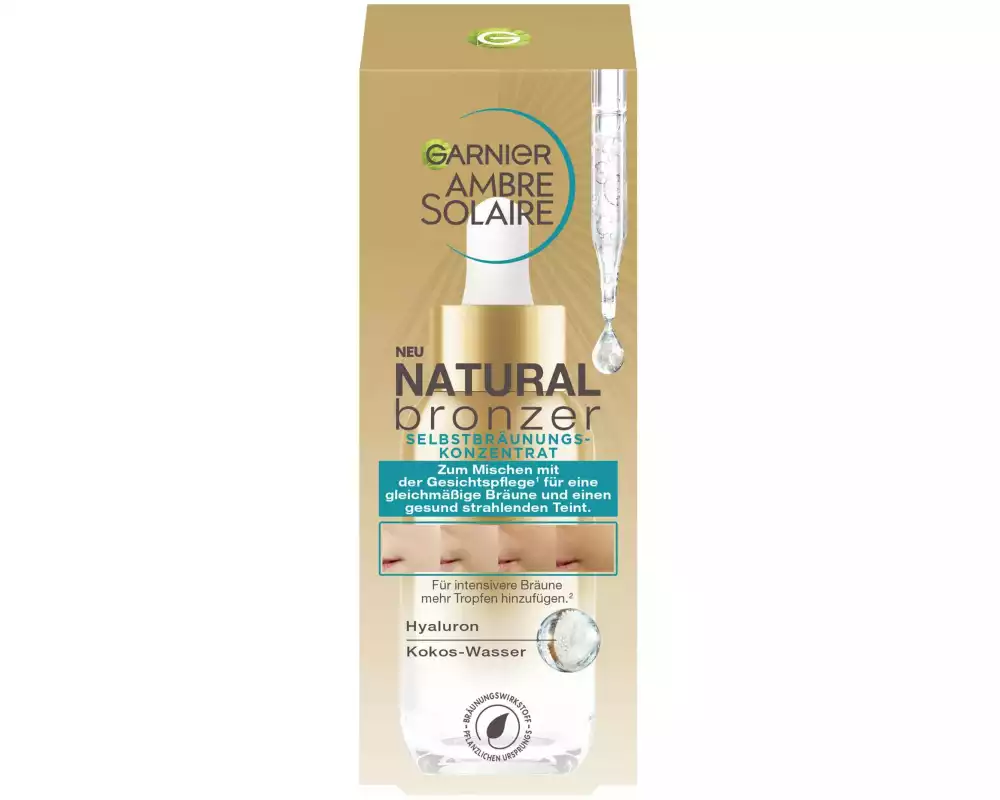 Garnier Ambre Solaire Selbstbräuner Self Tan Face Drops 30 ml