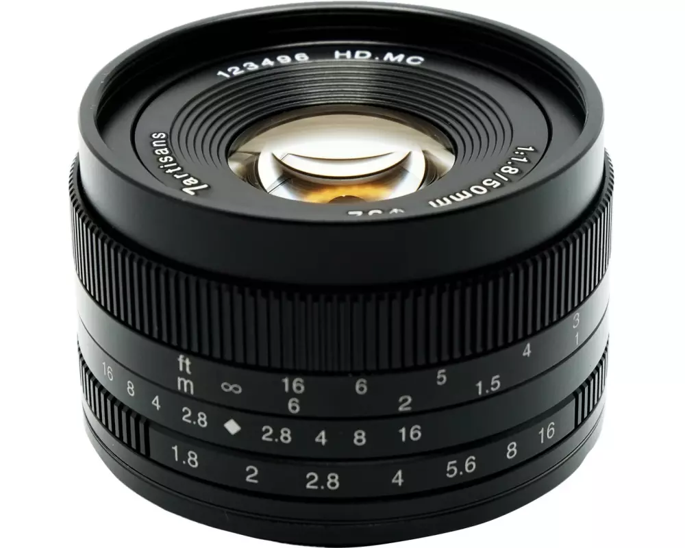 7Artisans Festbrennweite 50mm F/1.8 – Canon EF-M
