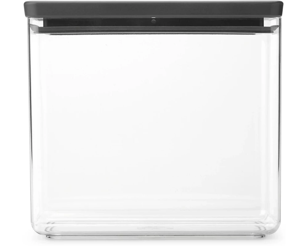 Brabantia Vorratsdose Tasty+ 3.5 l, Dunkelgrau