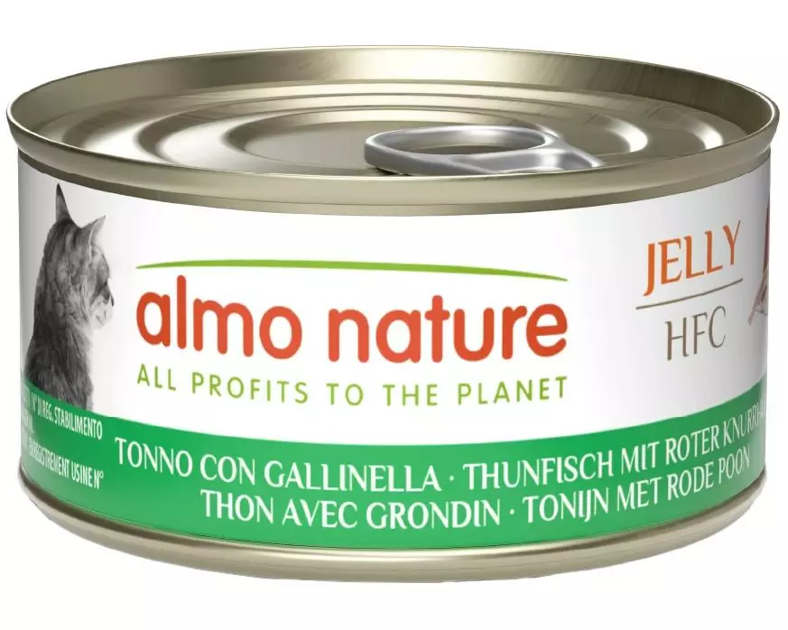 Almo Nature Nassfutter HFC Jelly Thunfisch mit Roter Knurrhahn
