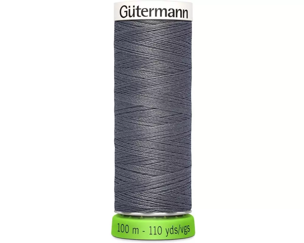 Gütermann Näh- und Stickgarn Allesnäher rPET 100 m Grau