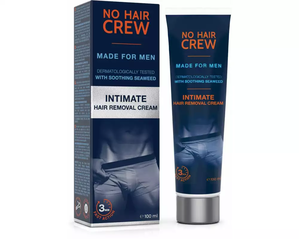 No Hair Crew Enthaarungscrème Intimbereich für Männer 100 ml