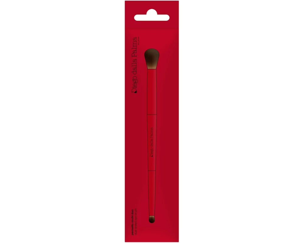 Diego dalla Palma Dual-ended Eye Brush 58 Duo-Augenpinsel Rot Kunststoff