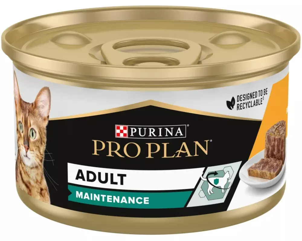 Purina Pro Plan Nassfutter Adult Maintenance Huhn, 85 g