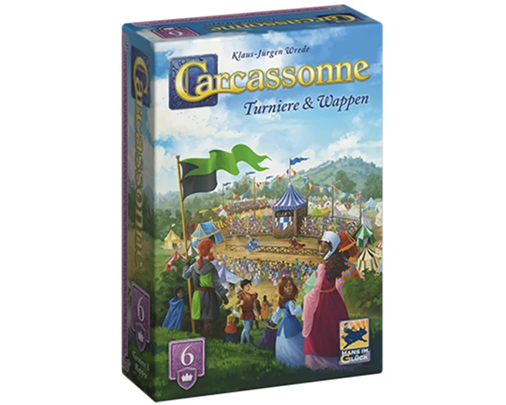 Hans im Glück Familienspiel Carcassonne Turniere und Wappen (d)