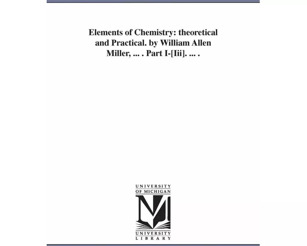 Elements of Chemistry