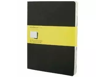 MOLESKINE Notizhefte Cahiers Collection, kariert schwarz