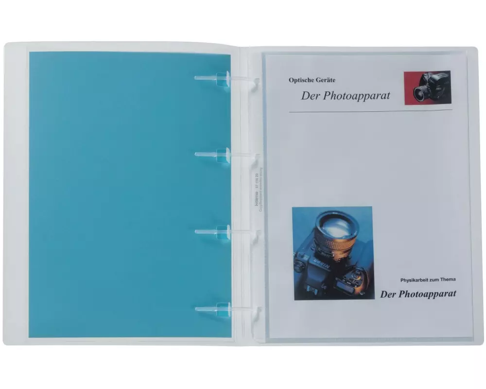 Kolma Schnellhefter Vario A4 XL KolmaFlex Transparent