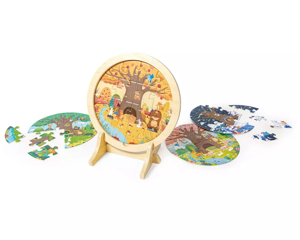 Hape 4-Seasons Layer Puzzle