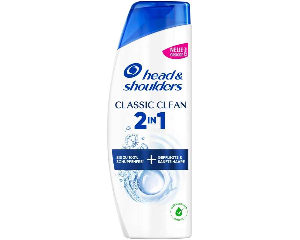 head and shoulders 2in1 Anti-Schuppen-Shampoo Classic Clean 225 ml