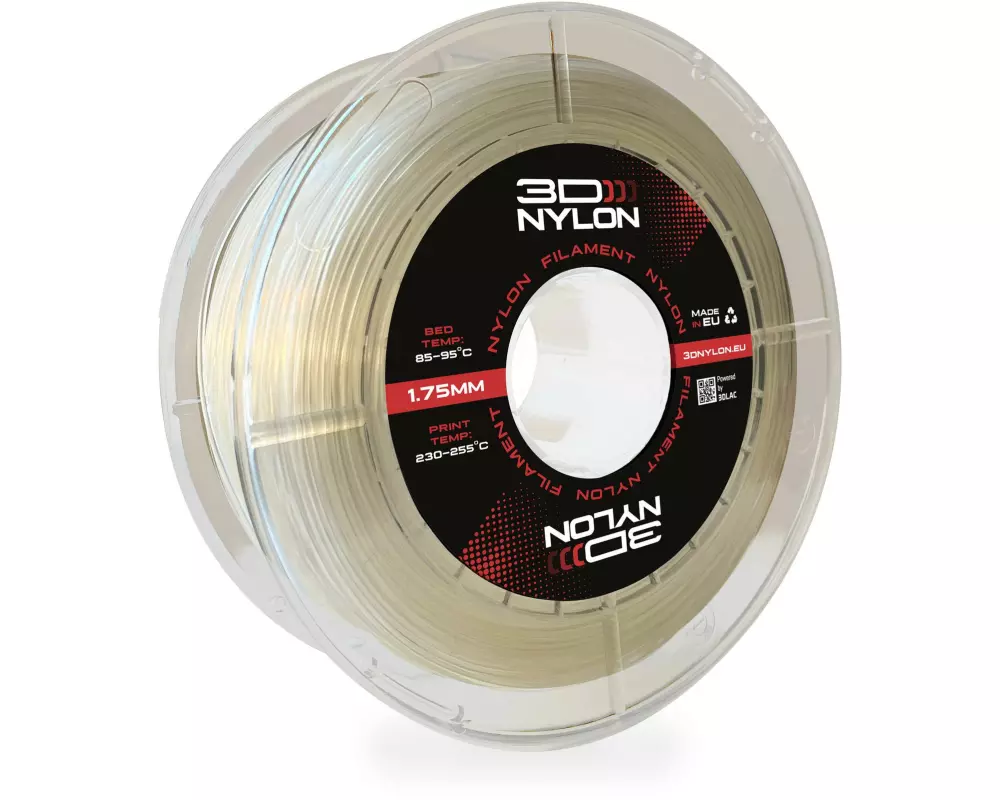 3DLAC Filament Nylon Weiss 1.75 mm 0.85 kg