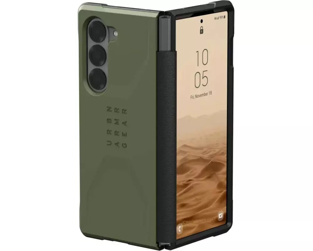 UAG Back Cover Civilian Galaxy Z Fold6 Black
