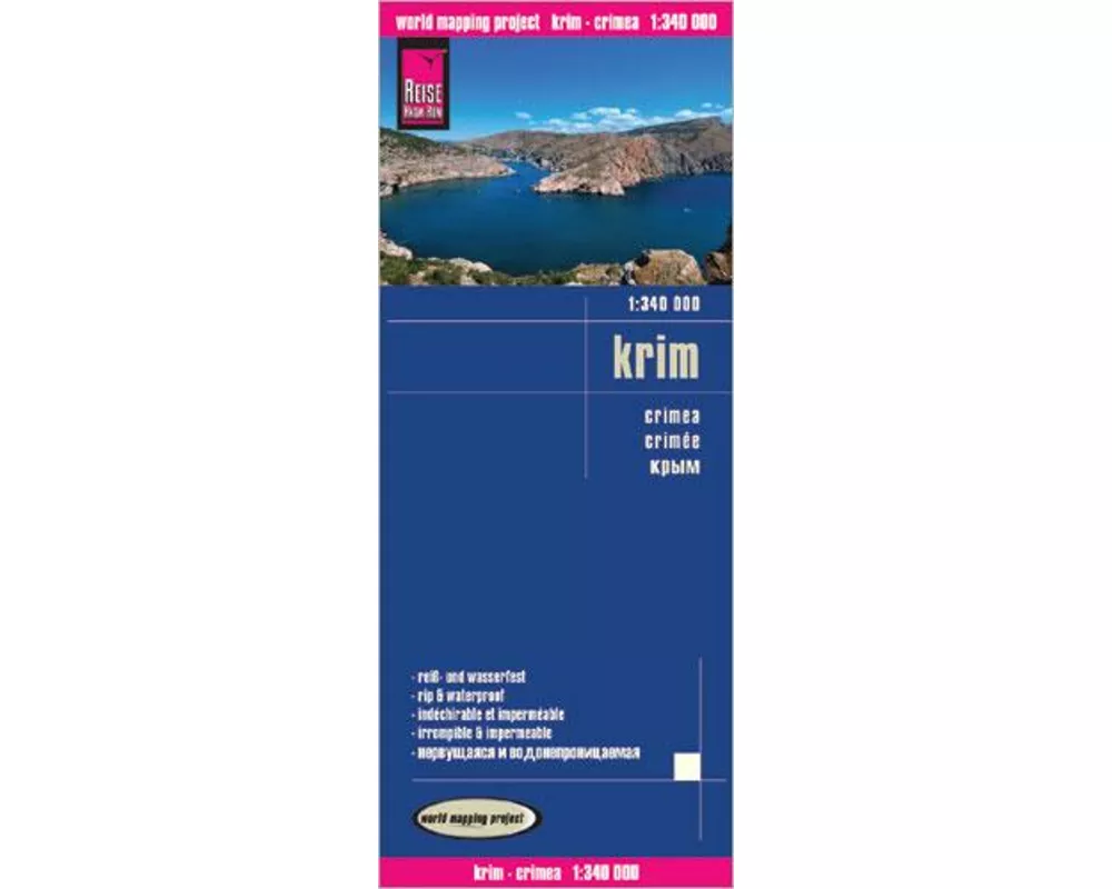 Reise Know-How Landkarte Krim (1:340.000)