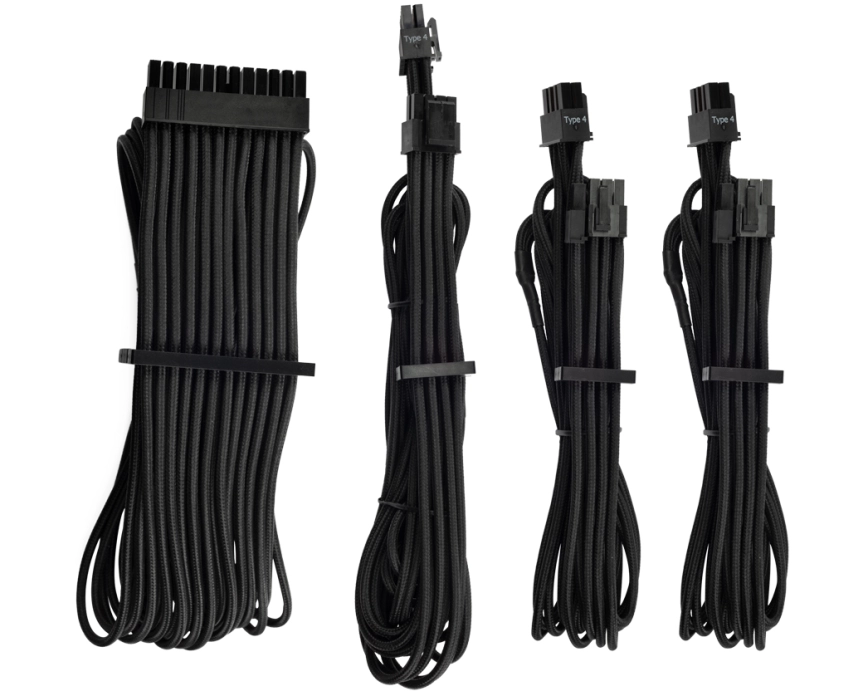 Premium Individually Sleeved PSU Cables Starter Kit - JP