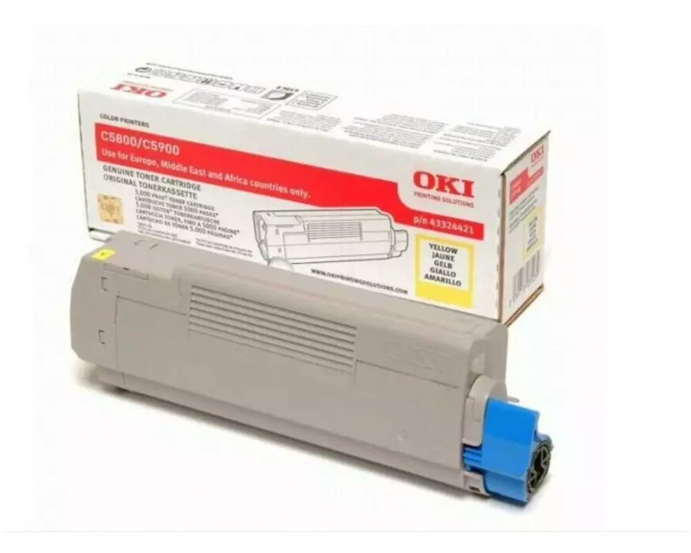OKI Toner 43324421 Yellow