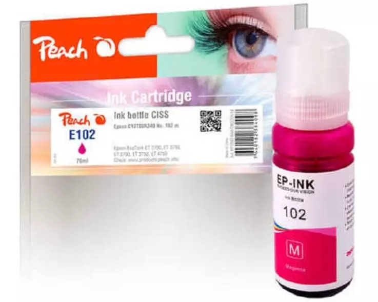 Peach Tinte Epson 102 (C13T03R340) Magenta