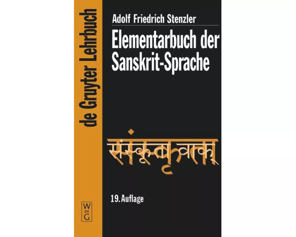 Elementarbuch der Sanskrit-Sprache