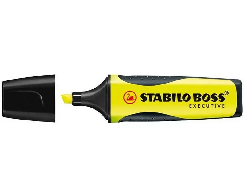 STABILO Textmarker Boss Executive 10 Stück, Gelb