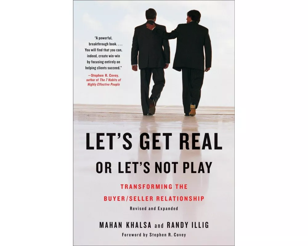 Let's Get Real or Let's Not Play