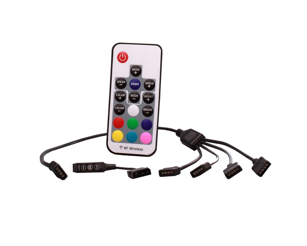 Xilence LQZ.RGB_Set Remote Control, für RGB LED PC Komponenten