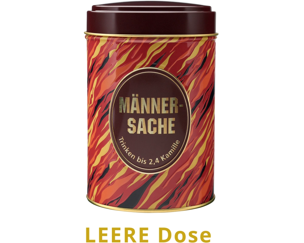 ROOST Teedose 1898 leer, Männersache