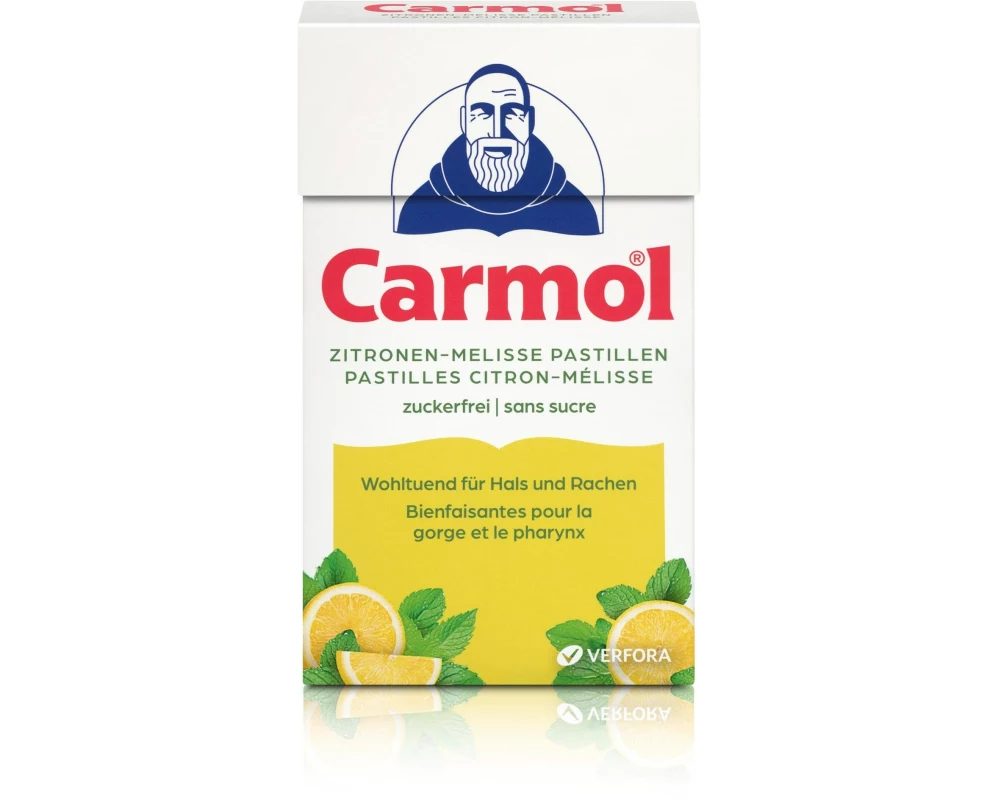 Carmol Zitronen-Melisse Pastillen 12 x 45 g