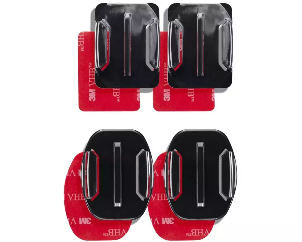 Mantona Klebehalterung Set für GoPro