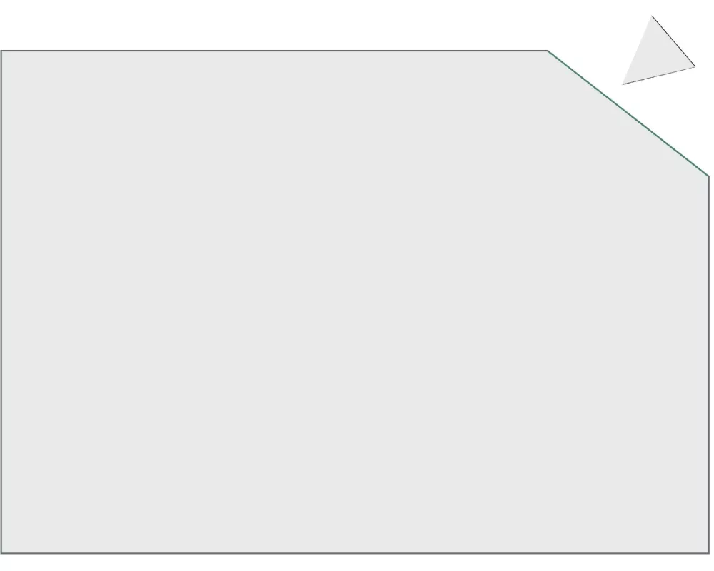 Franken Magnetplatte 29.5 x 20 cm, Weiss