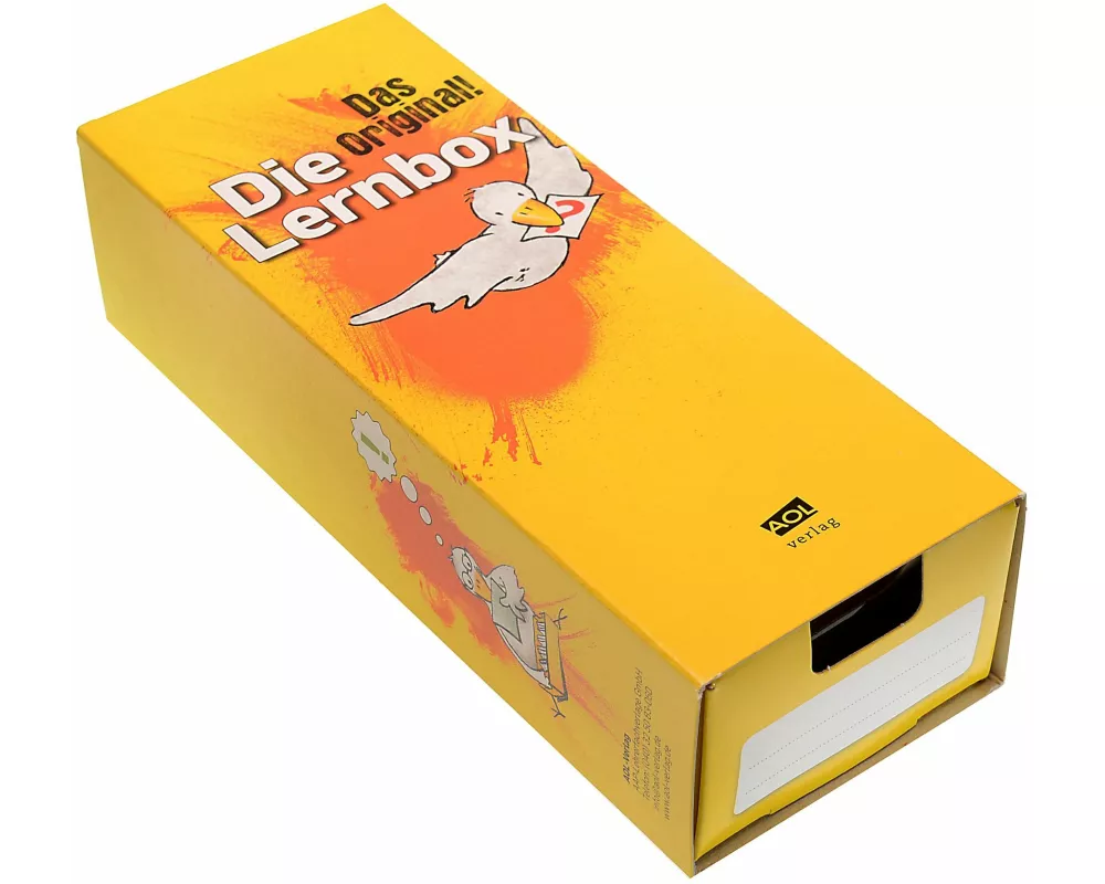 Die AOL-Lernbox (DIN A8) - der Klassiker