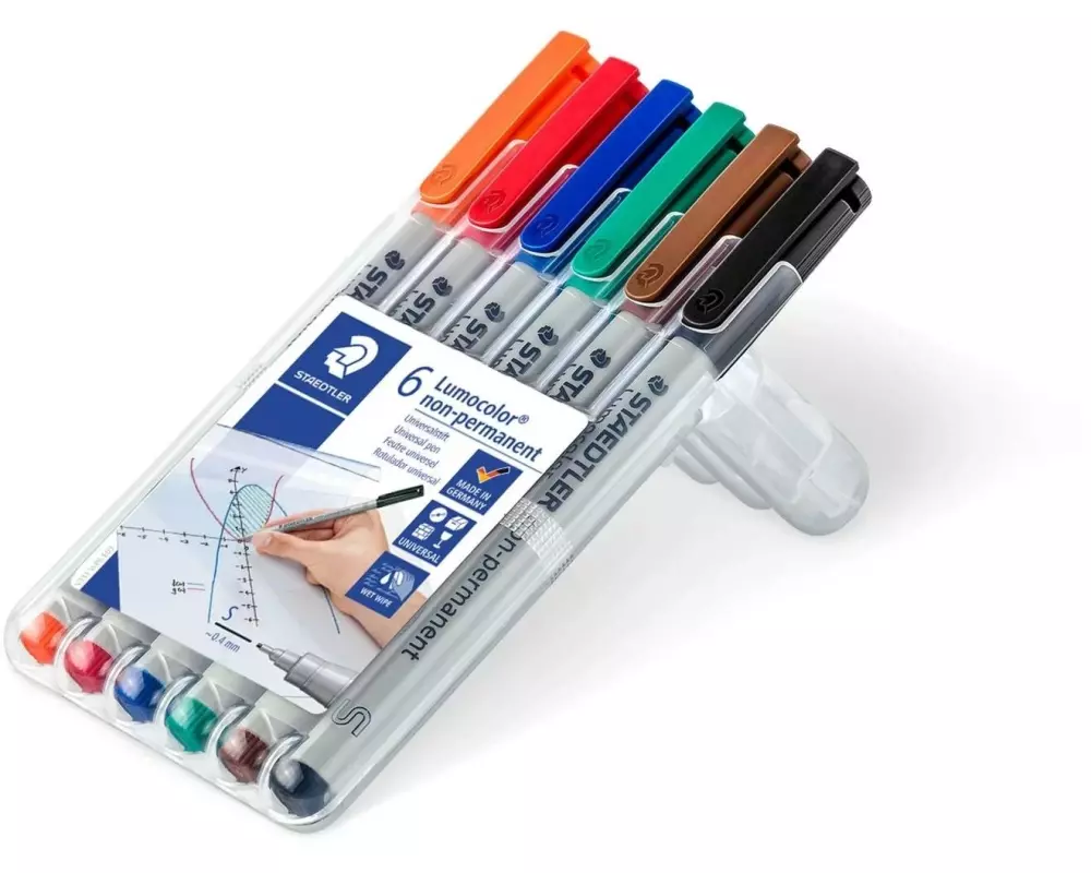 Staedtler Non-permanent Marker Lumocolor 311 6 Stück