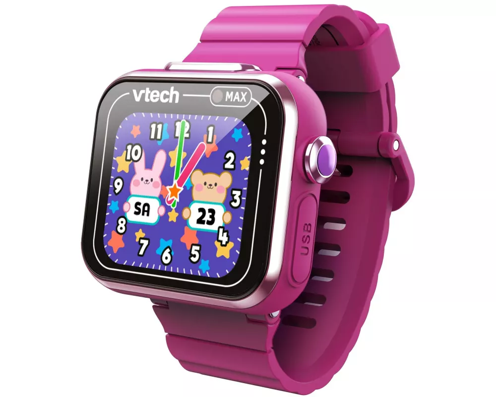 Vtech KidiZoom Smartwatch MAX framboise -FR-