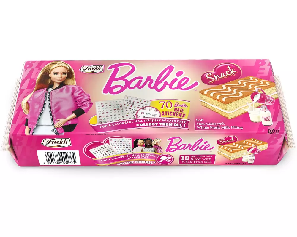 Freddi Barbie Snack Fresh Milk 10 x 25 g