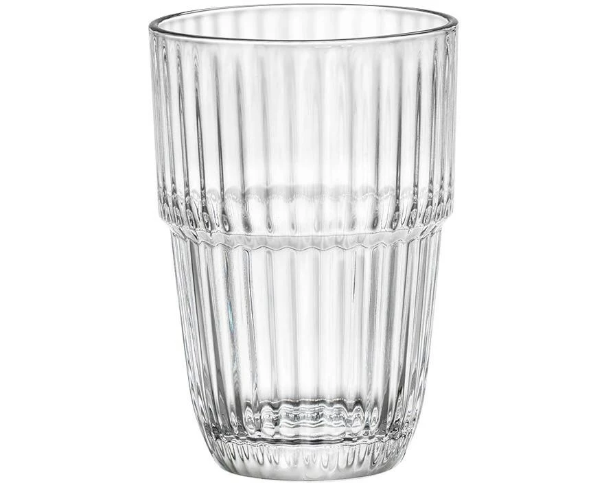 Bormioli Rocco Longdrinkglas Barshine 380 ml, 6 Stück, Transparent