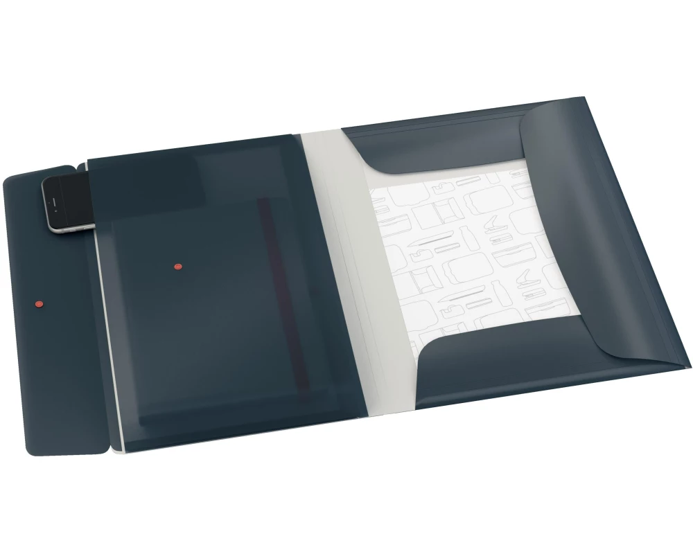 Leitz Gummibandmappe Cosy Grau