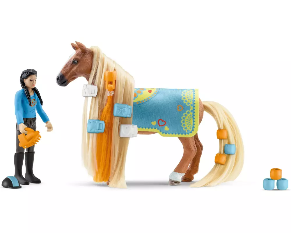 Schleich Spielfigurenset Horse Club Kim & Caramelo Starter Set