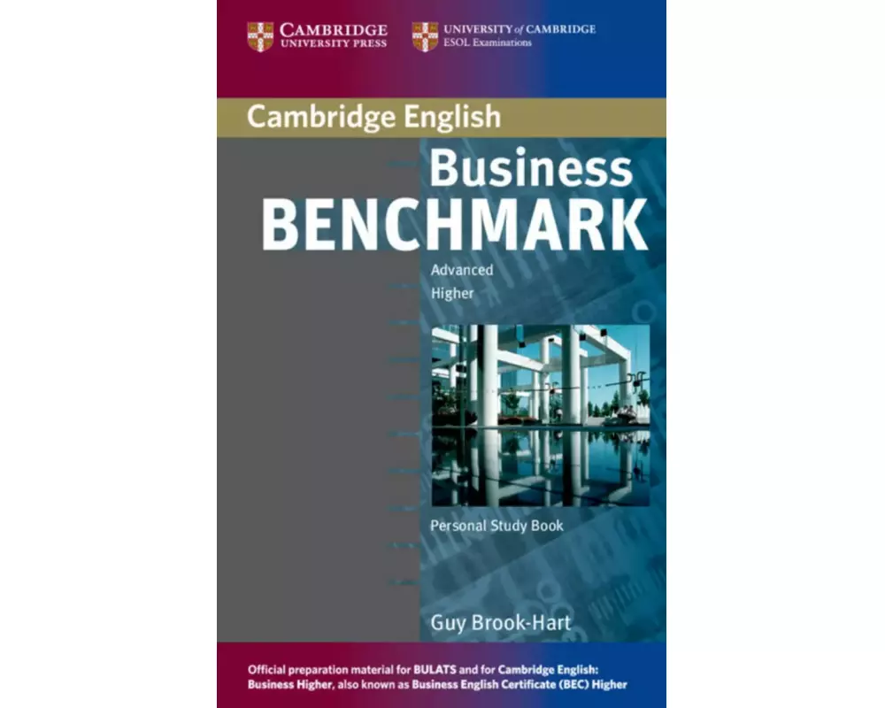 Business Benchmark. Personal Study Book