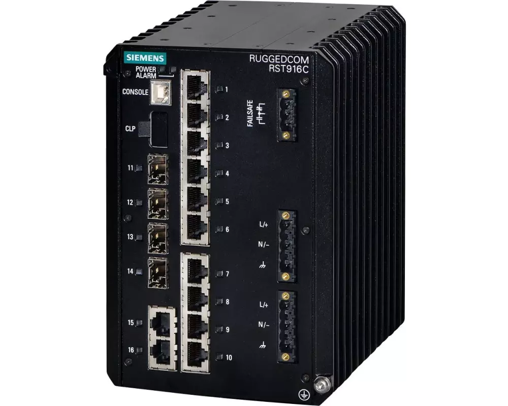 Siemens Switch Ruggedcom RST916C 16 Port