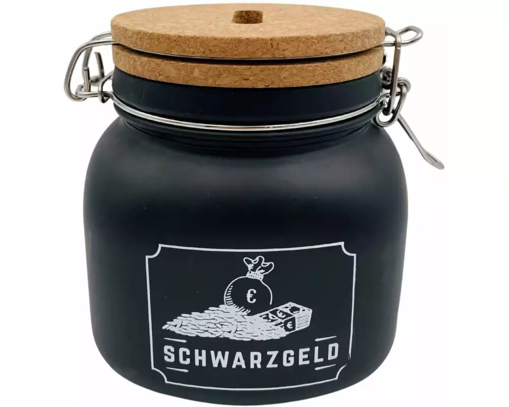 Trendcompany Spardose Schwarzgeld