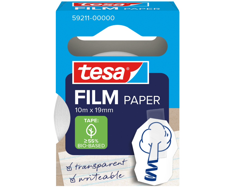 TESA Klebeband Papier 10mx19mm 59211-00000