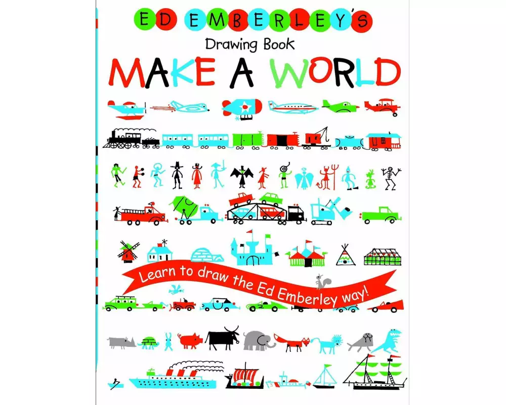 Ed Emberley's Drawing Book: Make A World
