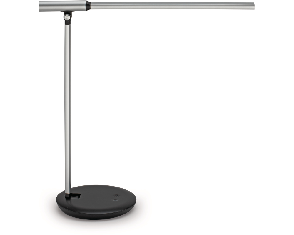 MAUL LED-Tischleuchte MAULrubia 8201595 silber, dimmbar, USB