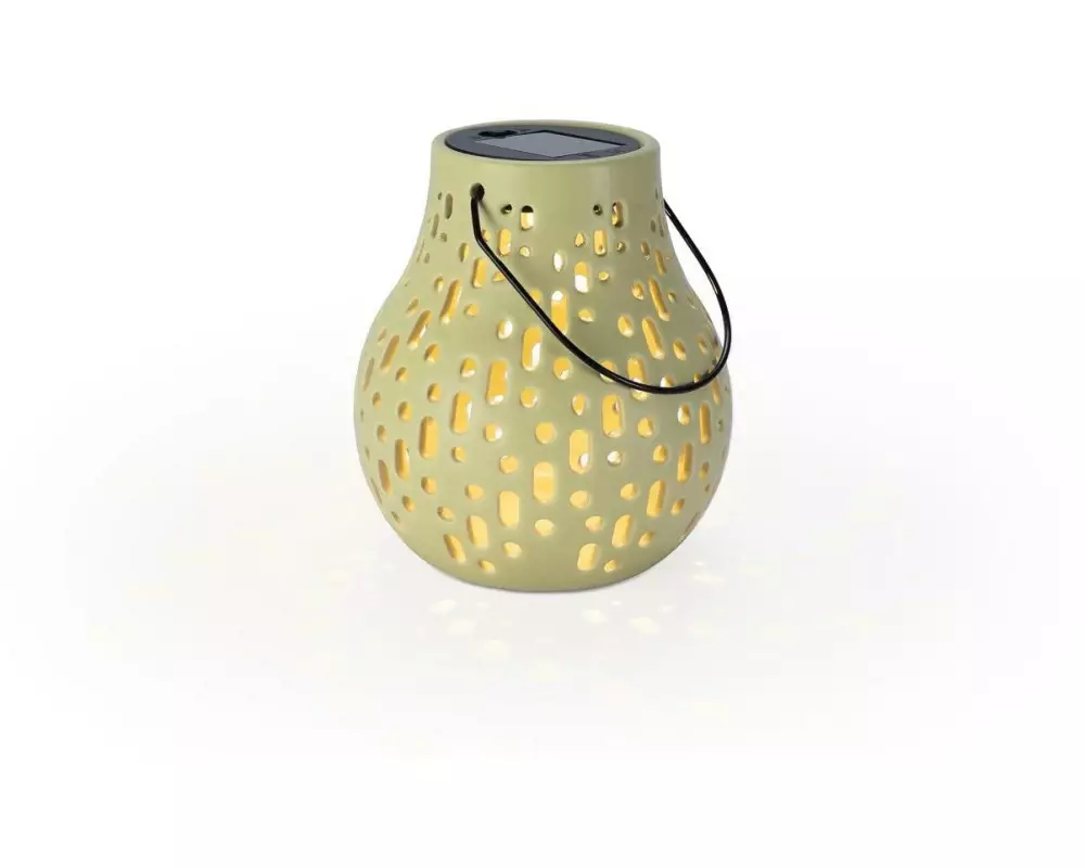 STT Solar Ceramic Lamp Beige