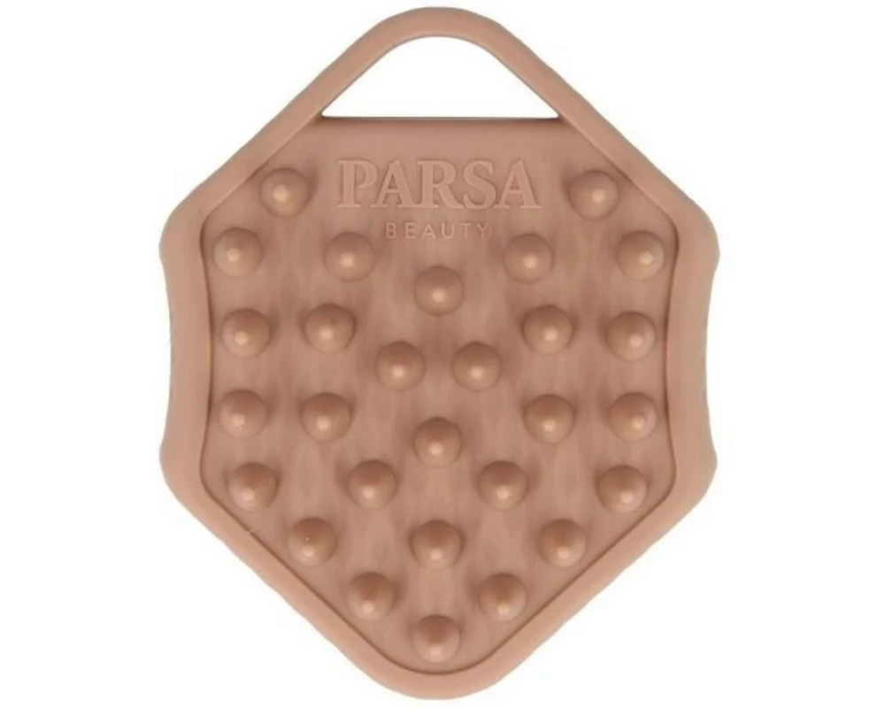 Parsa Beauty Silikon Körperbürste Rosé-Beige