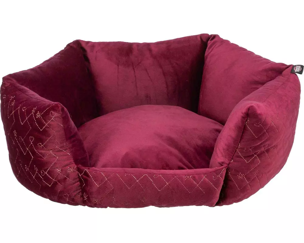 Trixie Hunde-Bett Natalya, Bordeaux